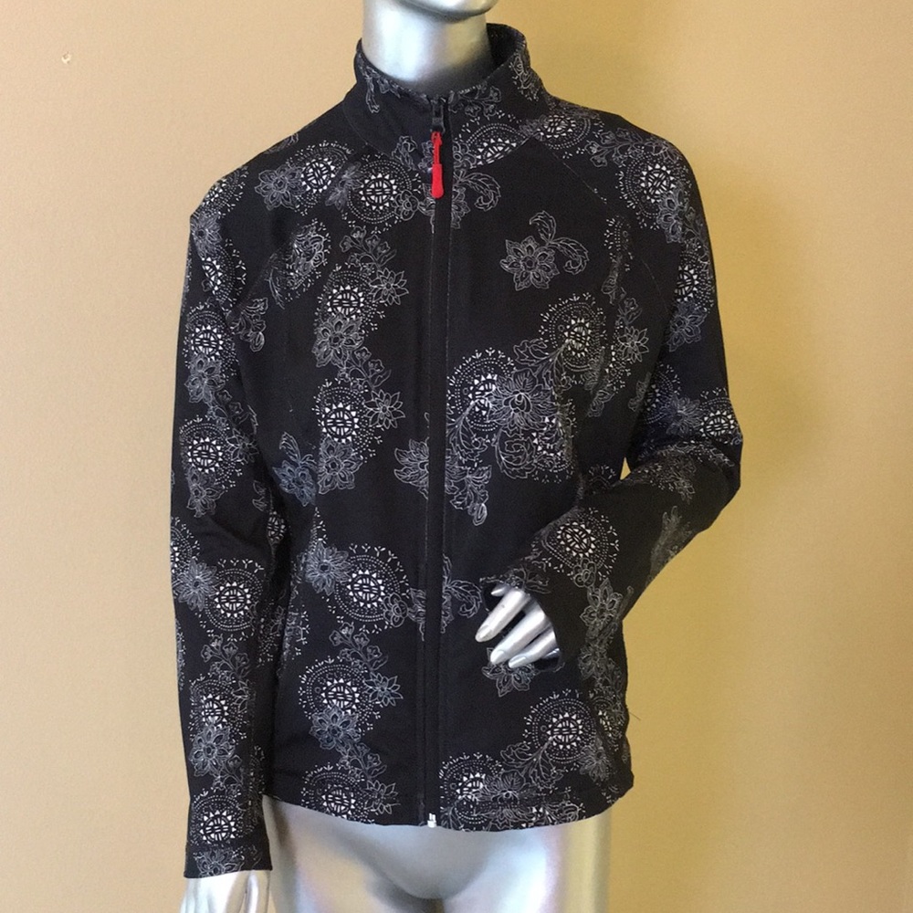 STYLE & CO SPORT | Floral Full Zip Jacket